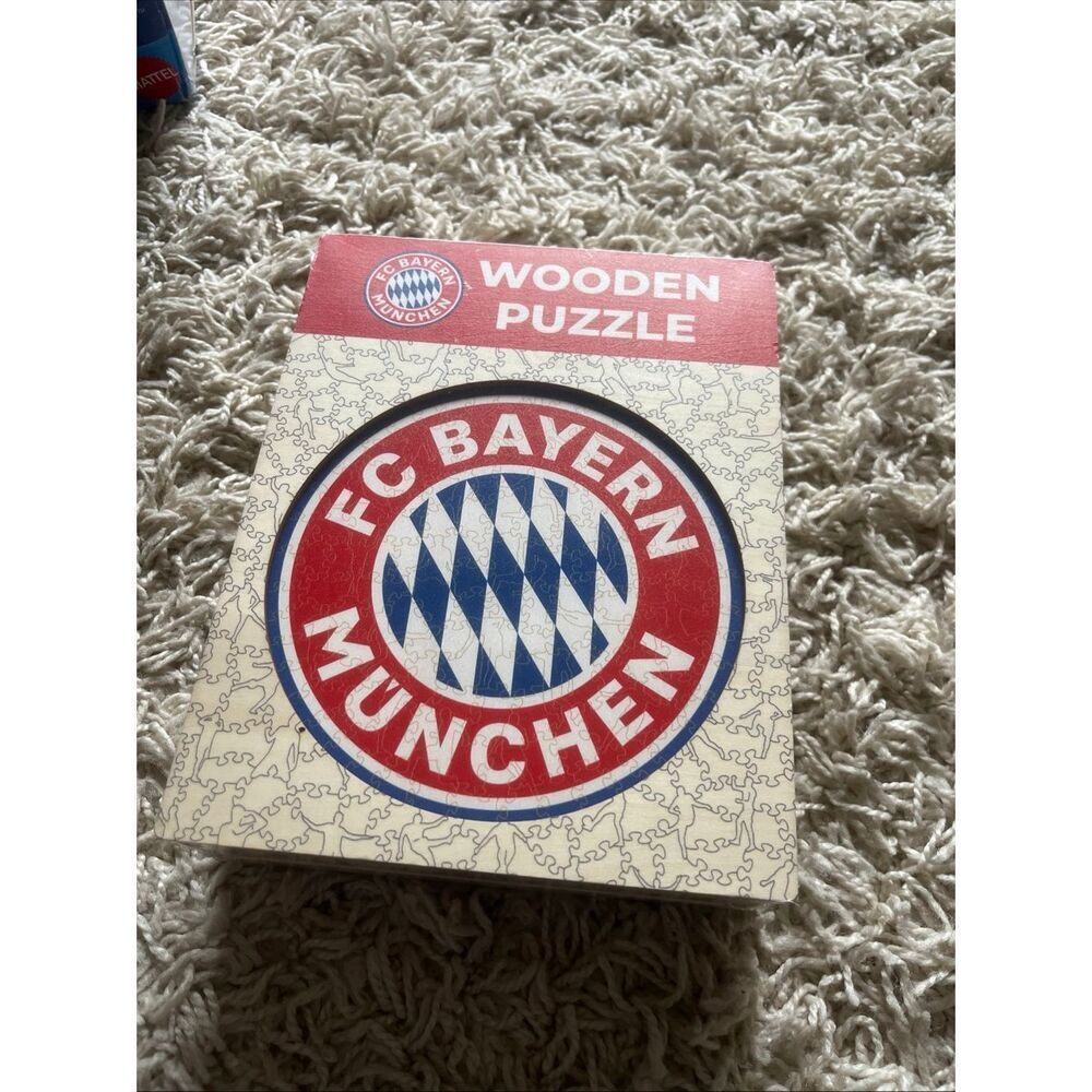 FC Bayern München, Wooden Puzzle New Sealed
